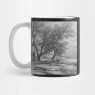 cottage near the lake Mug